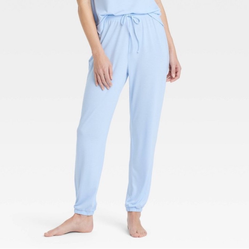 Light Blue Jogger Pants